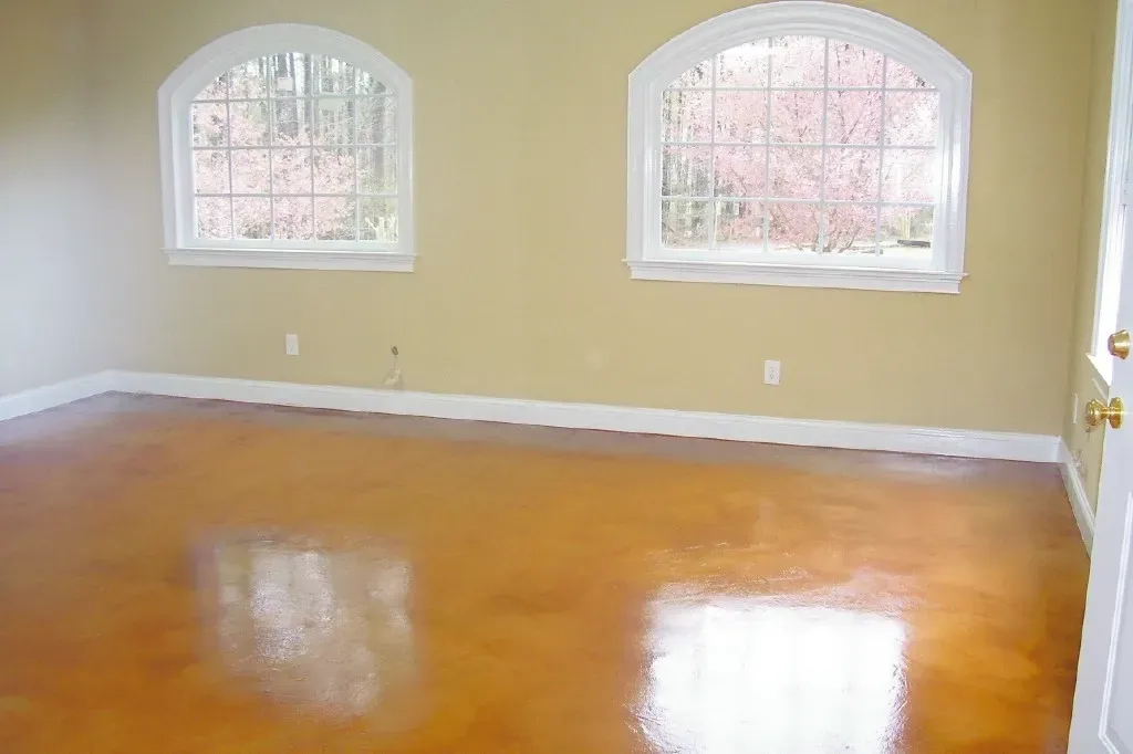 Decorative concrete overlay finished by JP Concrete Creations (project 17)