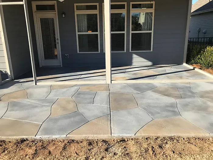 Pool deck resurfacing project by JP Concrete Creations, Kennesaw GA (project 18)