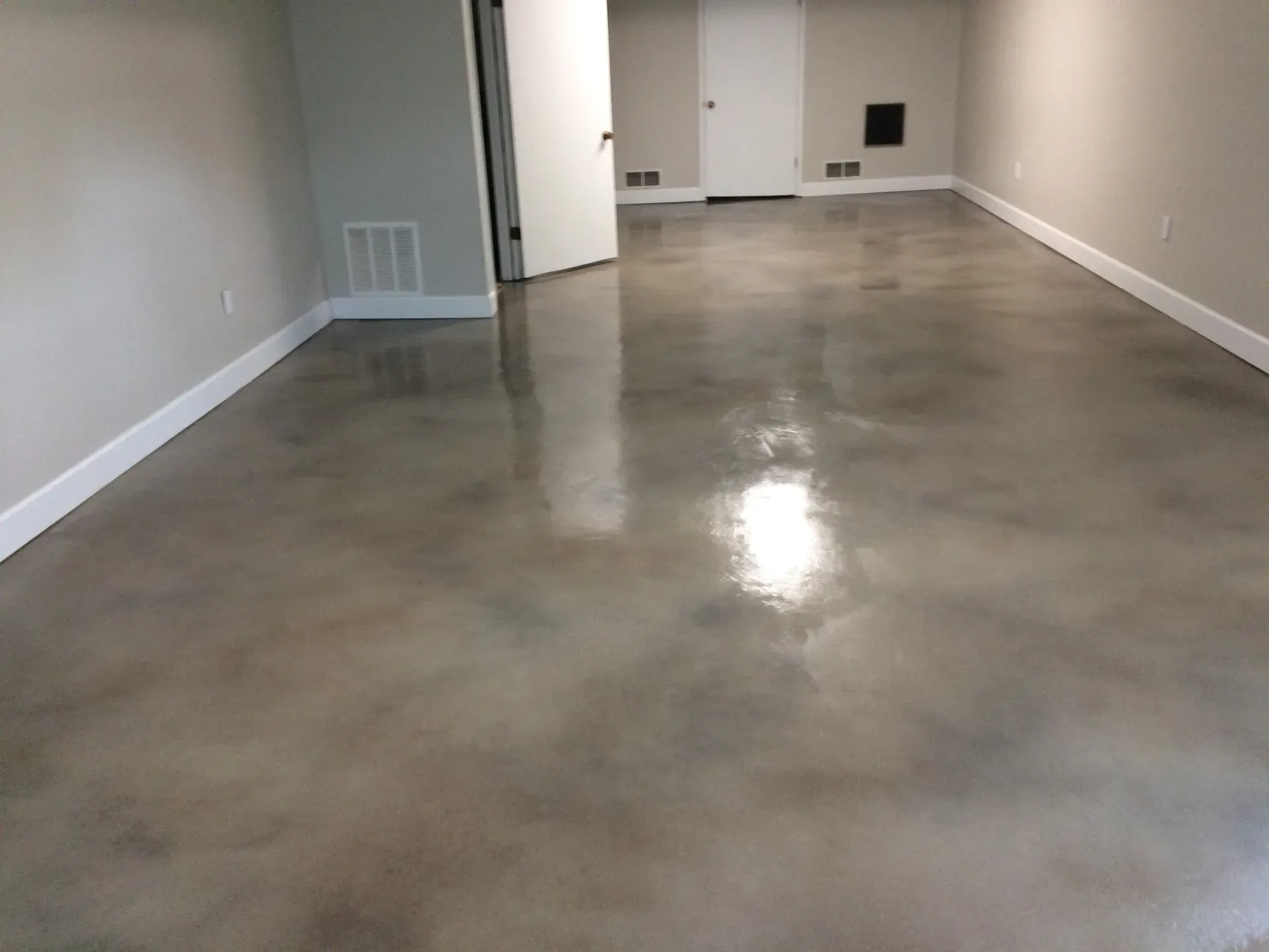 Decorative concrete overlay finished by JP Concrete Creations (project 32)