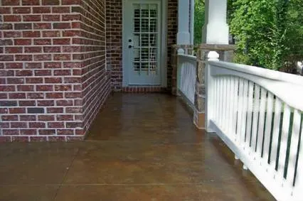 Pool deck resurfacing project by JP Concrete Creations, Kennesaw GA (project 33)