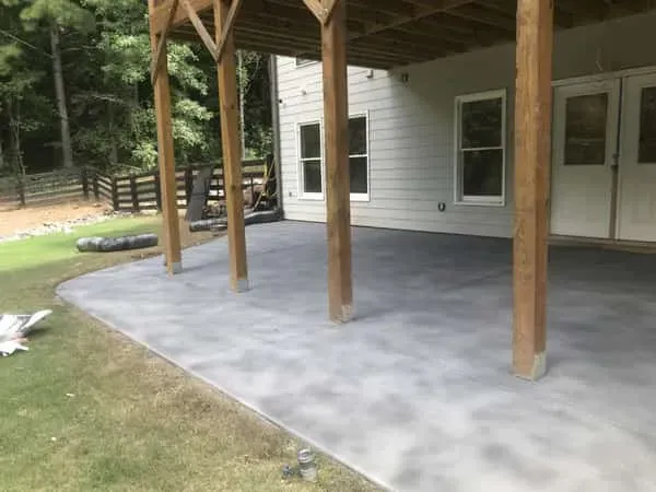 Interior stained concrete floor by JP Concrete Creations (project 50)