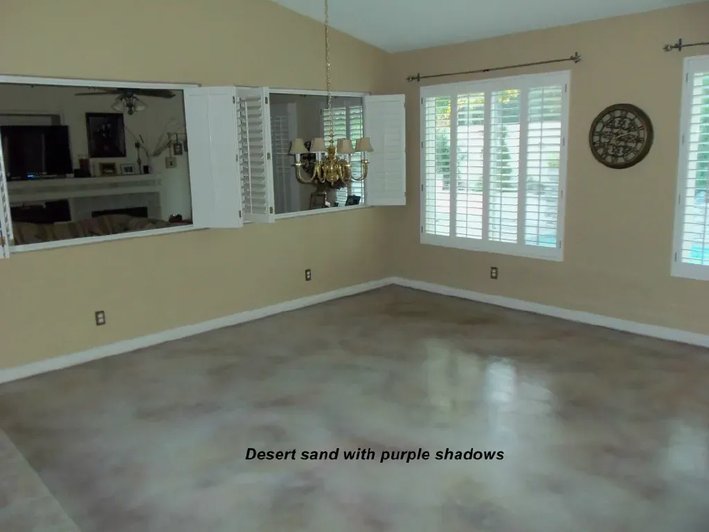 Polished interior concrete floor by JP Concrete Creations (project 57)