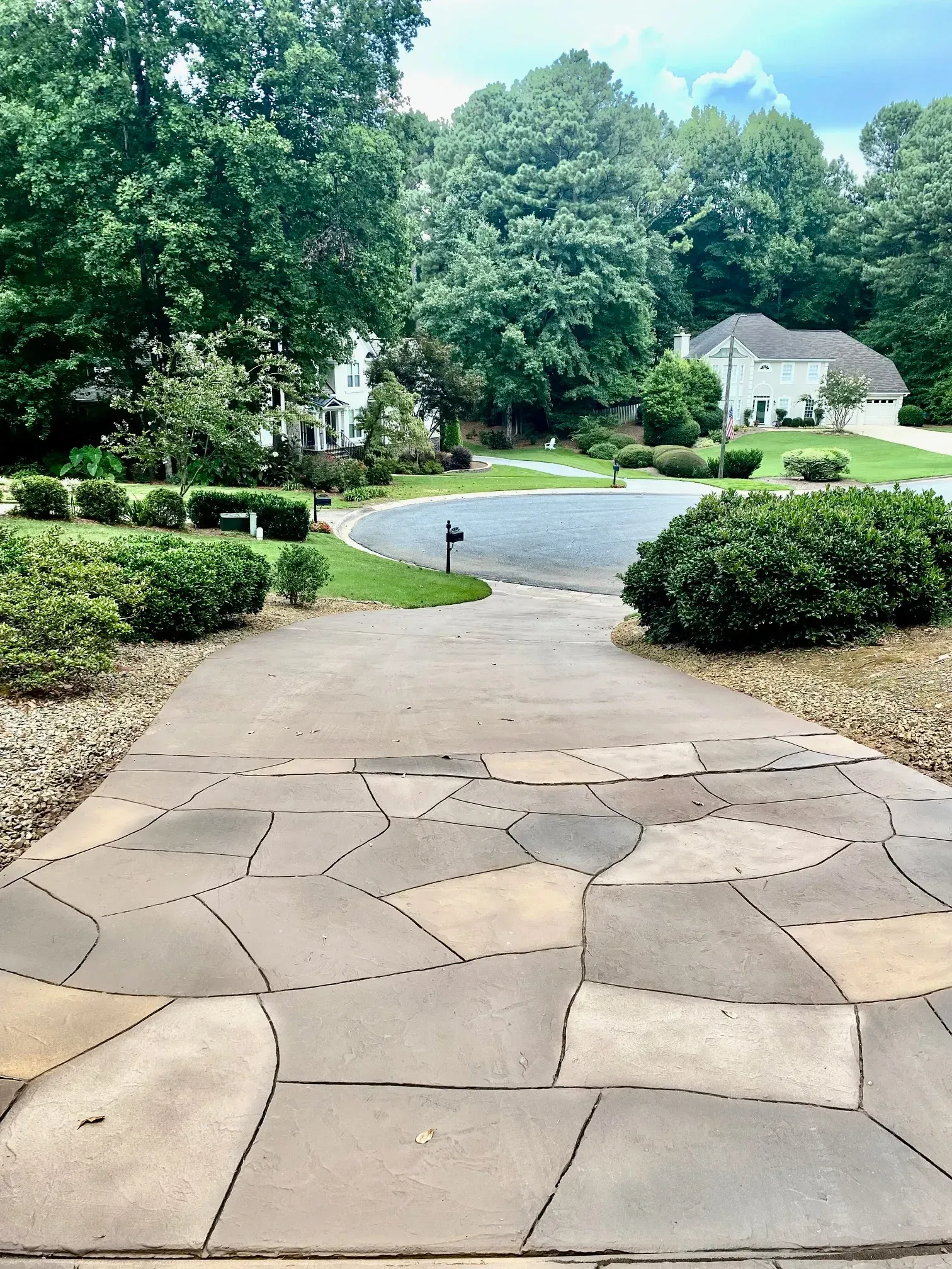 Concrete pool deck coating by JP Concrete Creations in Kennesaw GA (project 82)