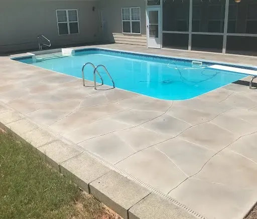 Before: concrete driveway makeover project 16 by JP Concrete Creations, Kennesaw GA