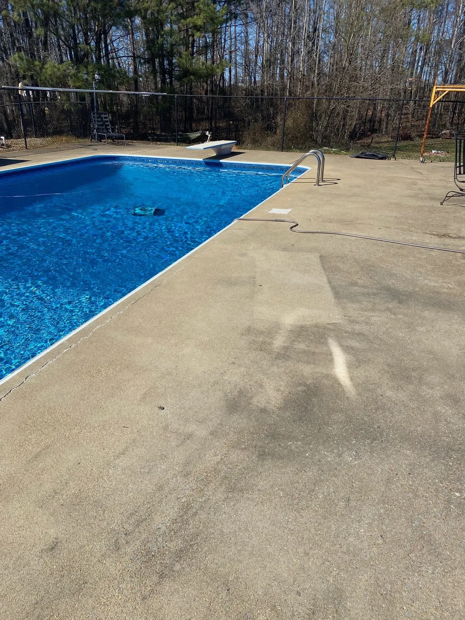 Before: pool deck resurfacing project 3 by JP Concrete Creations, Kennesaw GA
