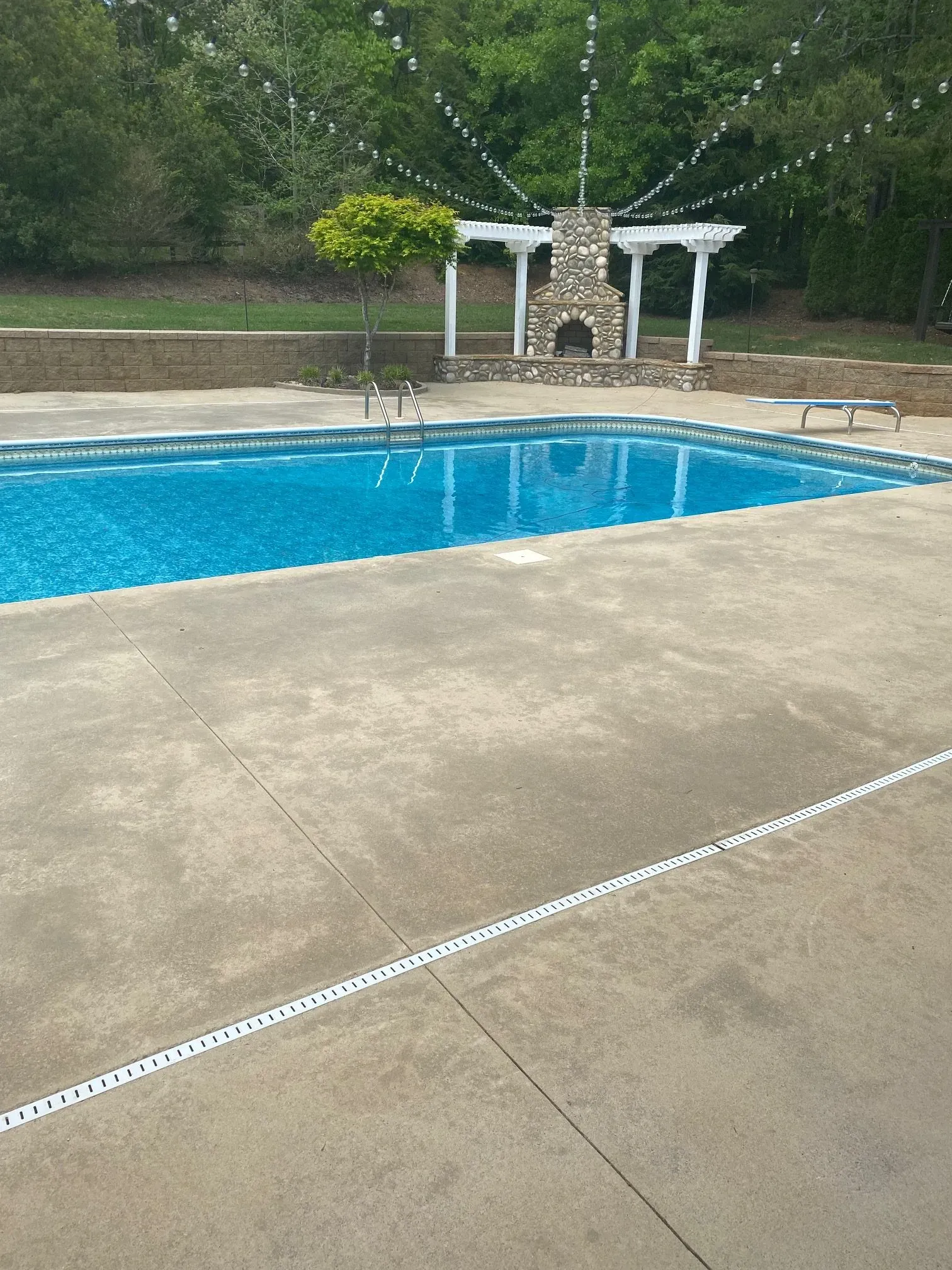 After: stamped concrete driveway project 4 by JP Concrete Creations, Kennesaw GA