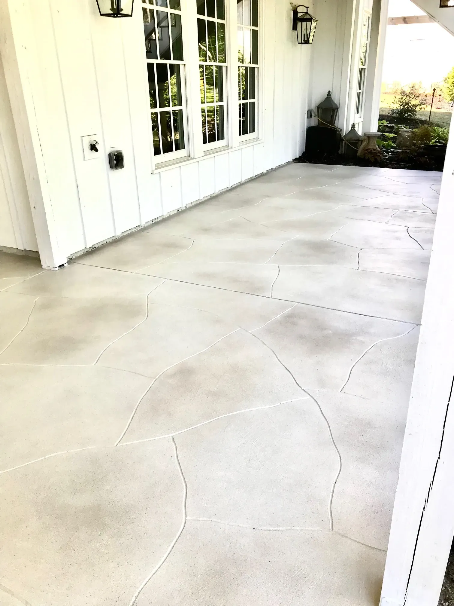 After: pool deck coating project 7 by JP Concrete Creations, Kennesaw GA
