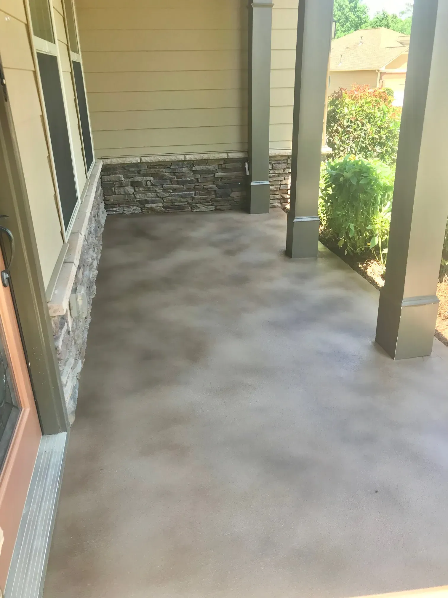 After: driveway resurfacing project 8 by JP Concrete Creations, Kennesaw GA