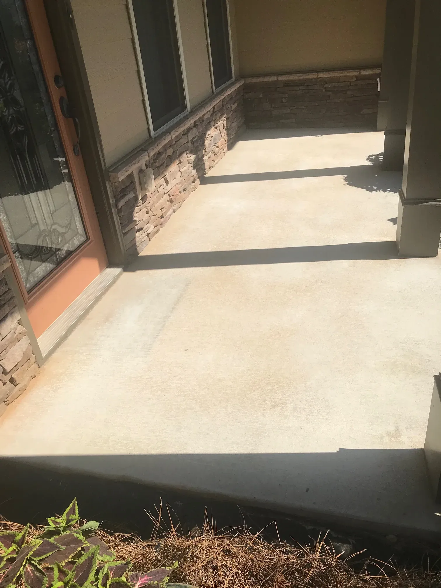 Before: driveway resurfacing project 8 by JP Concrete Creations, Kennesaw GA