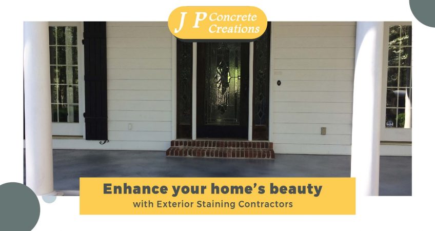 Enhance your home’s beauty with Exterior Staining Contractors